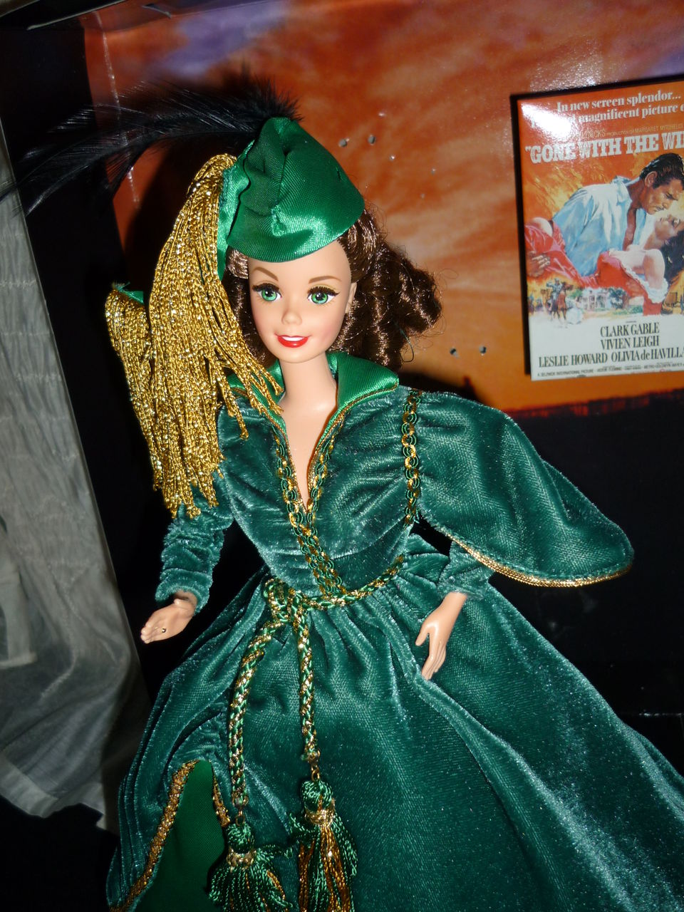 バービー風と共に去りぬスカーレット オハラカーテンドレス バービー人形が好きでたまらん