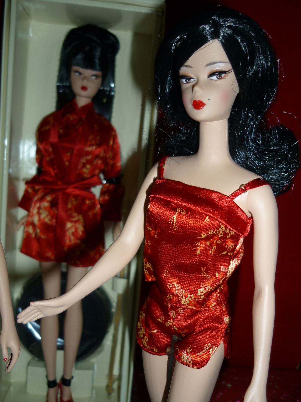 バービー Chinoiserie Red Moonファッションモデル バービー Chinoiserie Red Moonファッションモデル