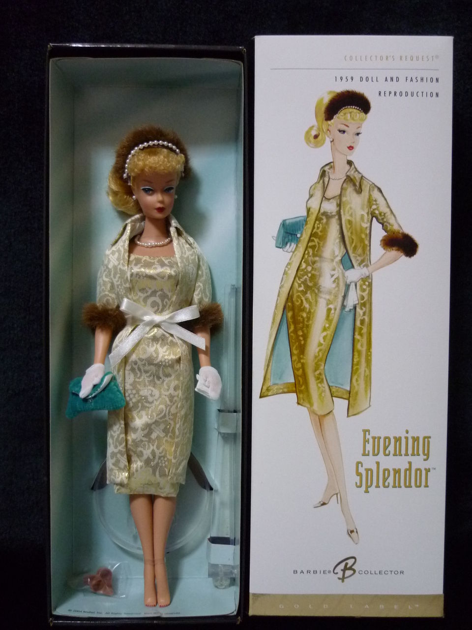 送料込み、バービー復刻版 イブニングスプレンダー Evening Splendor