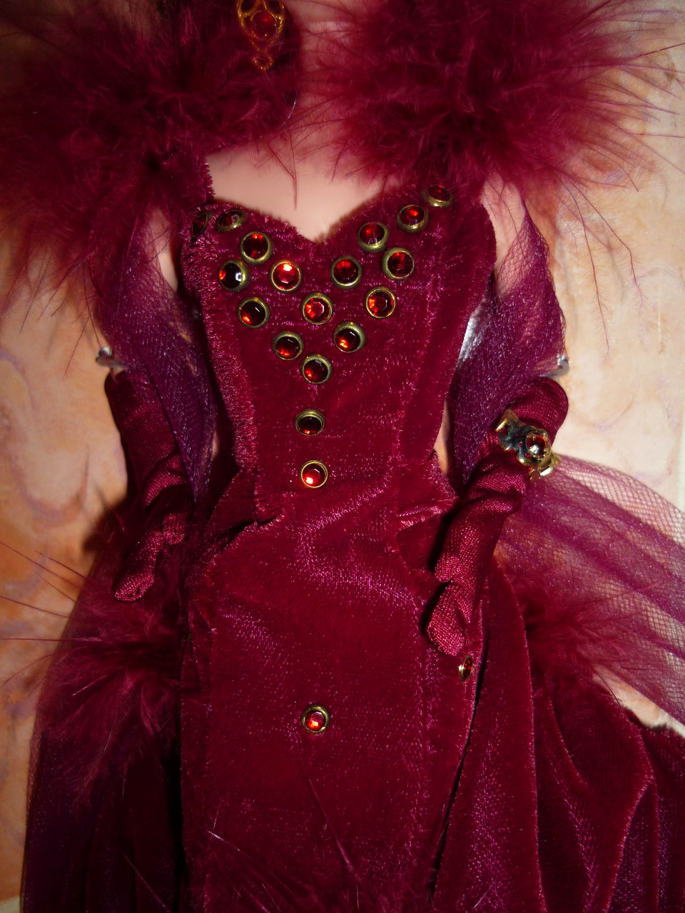 バービー風と共に去りぬスカーレット・オハラ レッドドレス : バービー