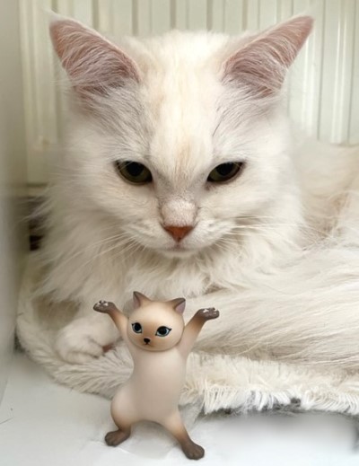 ガチャガチャの「ネコのペンおき」が増えました～♪ : 猫だらけ