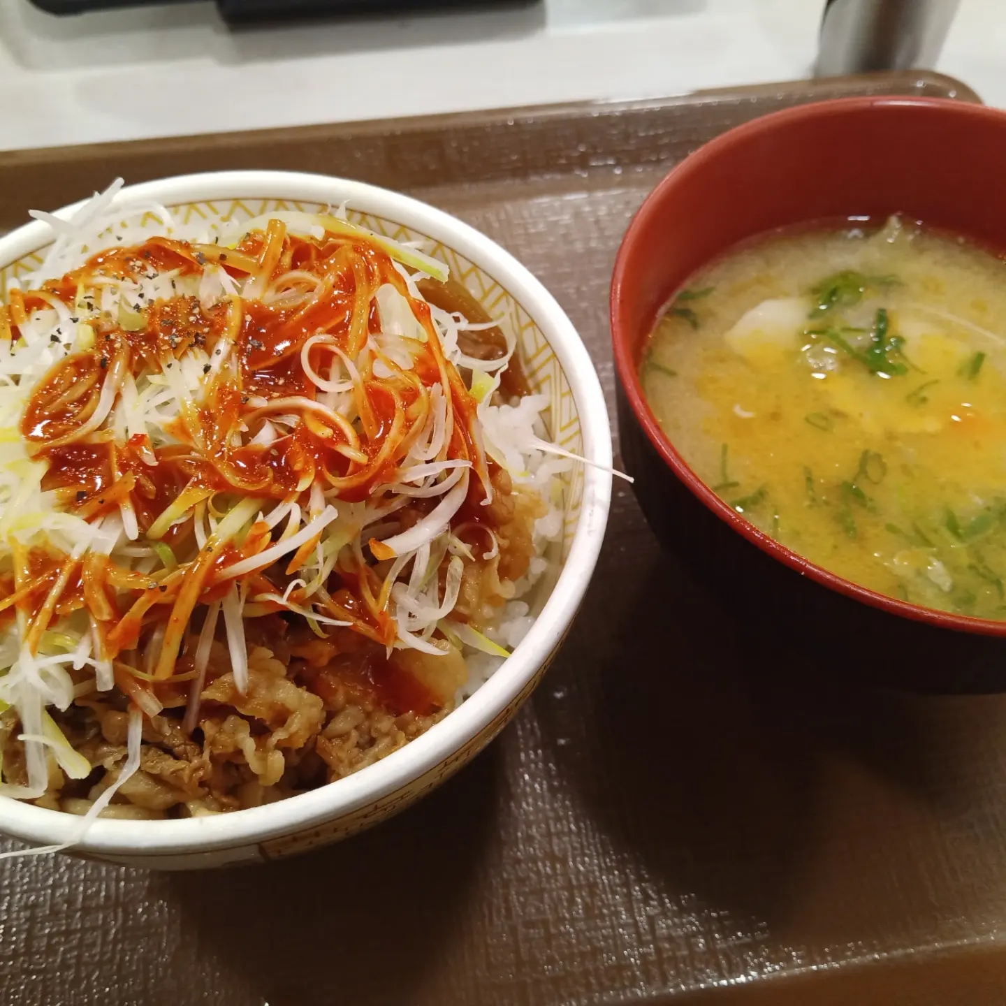 赤だれ白髪ねぎ牛丼 僕と磁石と乾電池 赤だれ白髪ねぎ牛丼 僕と磁石と乾電池