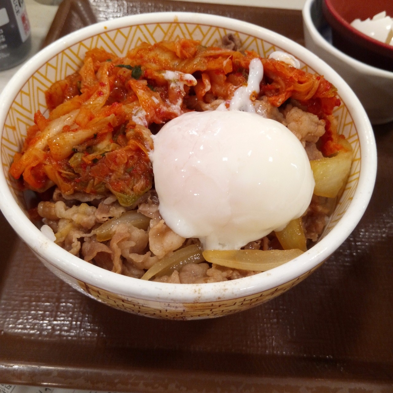 温玉キムチ牛丼 僕と磁石と乾電池