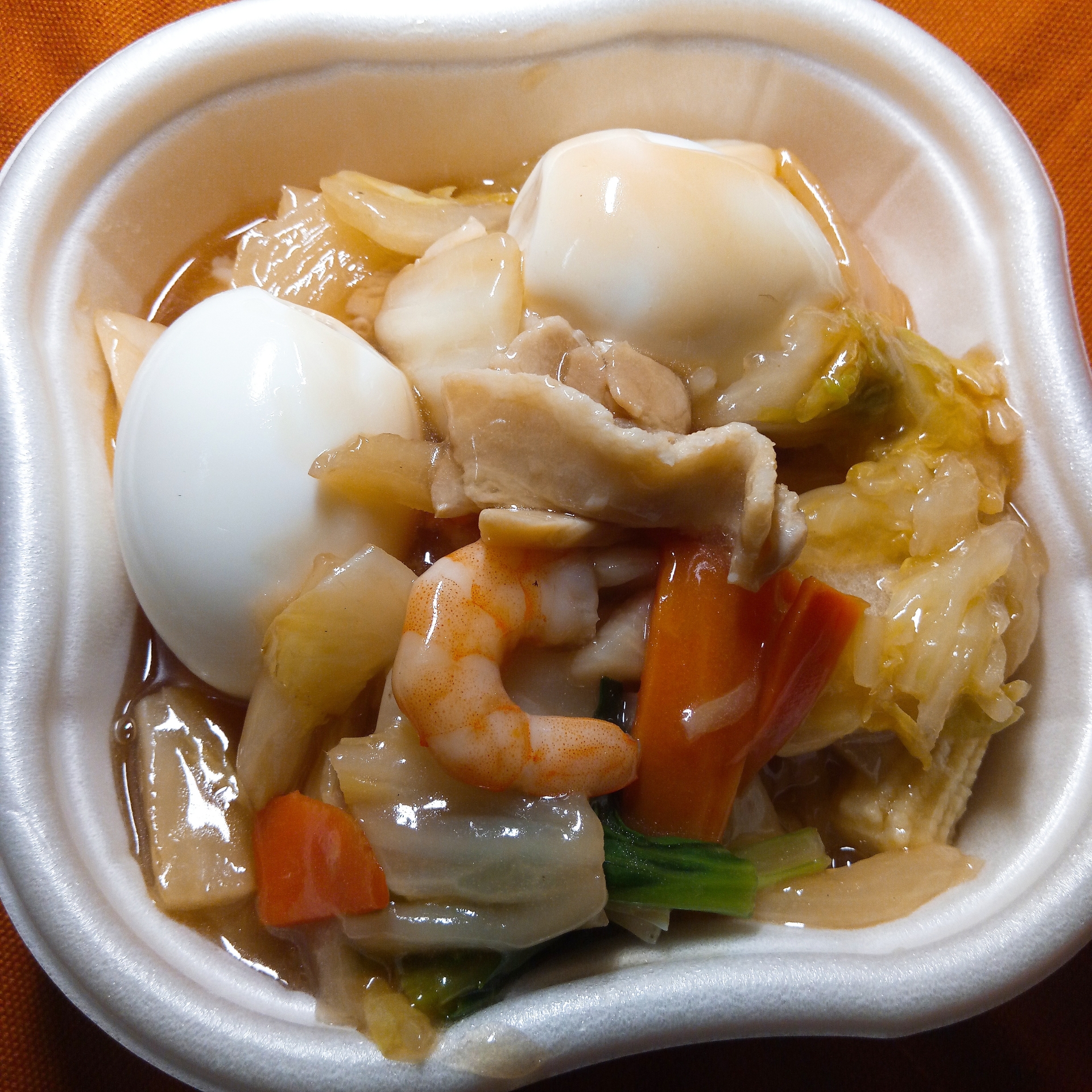 中華丼 1 2日分の野菜 特製中華丼 セブンイレブン 僕と磁石と乾電池