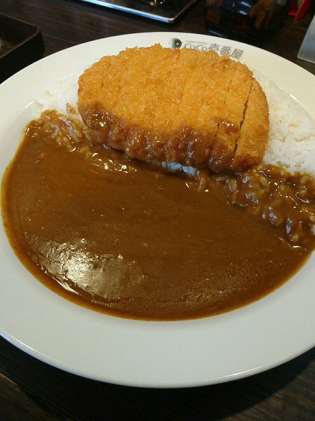 いつものロースカツカレー Coco壱番屋 僕と磁石と乾電池