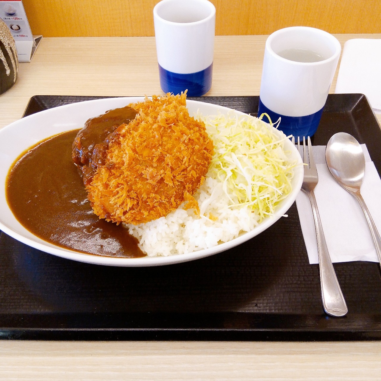 とんかつチェーン かつや で うっかりとアジフライ定食を注文してみた えっと メンチカツカレーください 僕と磁石と乾電池