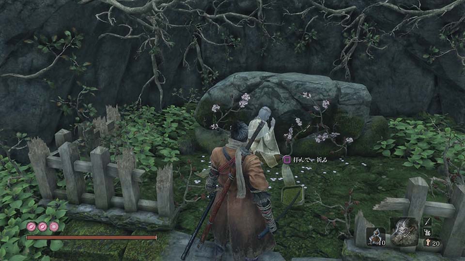 Sekiro 蟲は神域前の巫女にくっついてきた 説 猫飼いゲーム速報