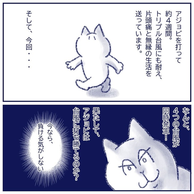 4つの台風