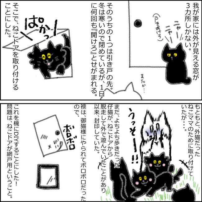 ねこドア