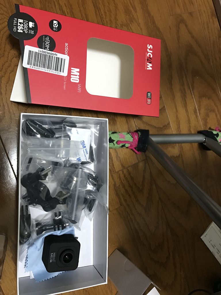 遂にアクションカメラを導入 Sjcam M10 使い方説明 猫のgsr 活動日誌