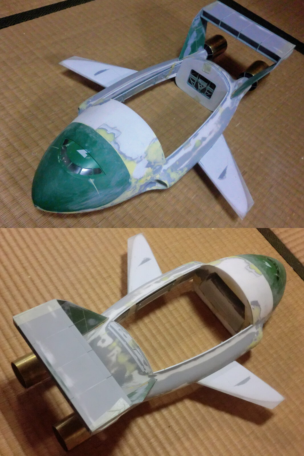 製作:1/144 サンダーバード2号(イマイ スーパーフォーミング 製作:1/144 サンダーバード2号(イマイ スーパーフォーミング