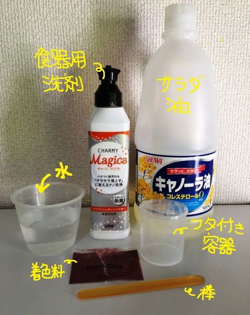 水と油がまざる科学カクテル 博物館レポと理科っぽいなにか