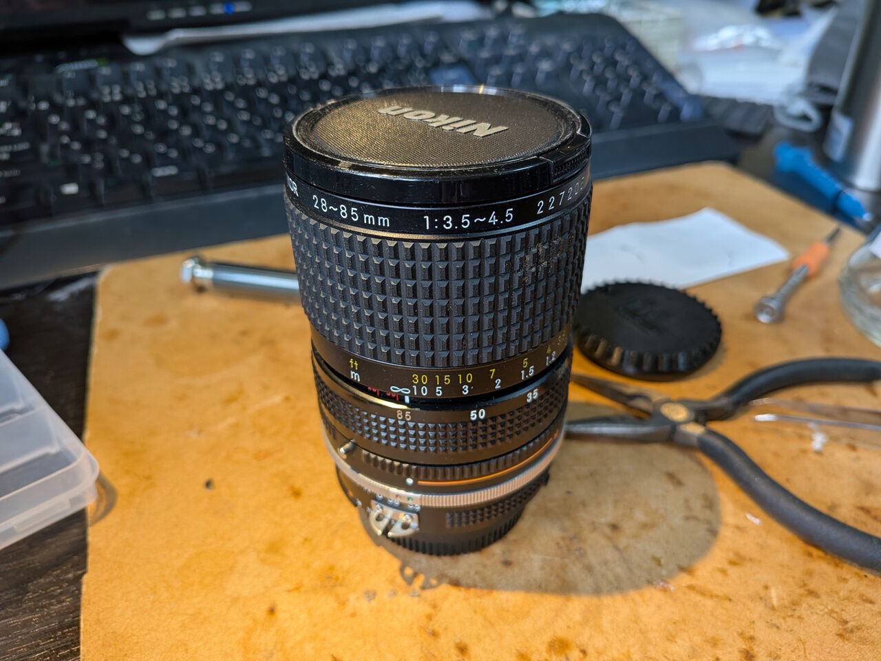 Ai Zoom Nikkor 28-85mm F3.5-4.5s : ねこめしのジャンクカメラ