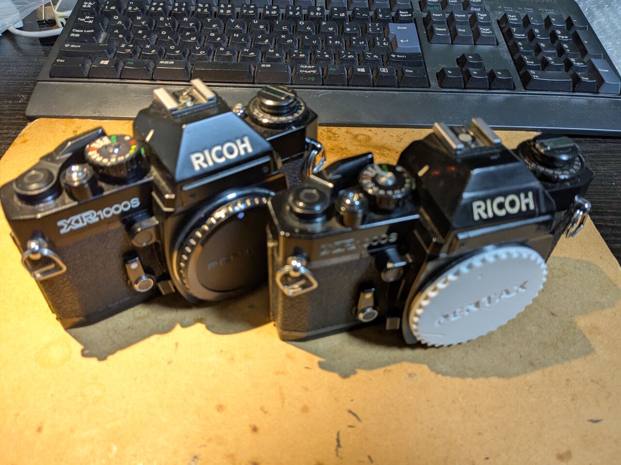 RICOH XR1000Sフィルムカメラ 単焦点レンズセット ケース付き RICOH XR
