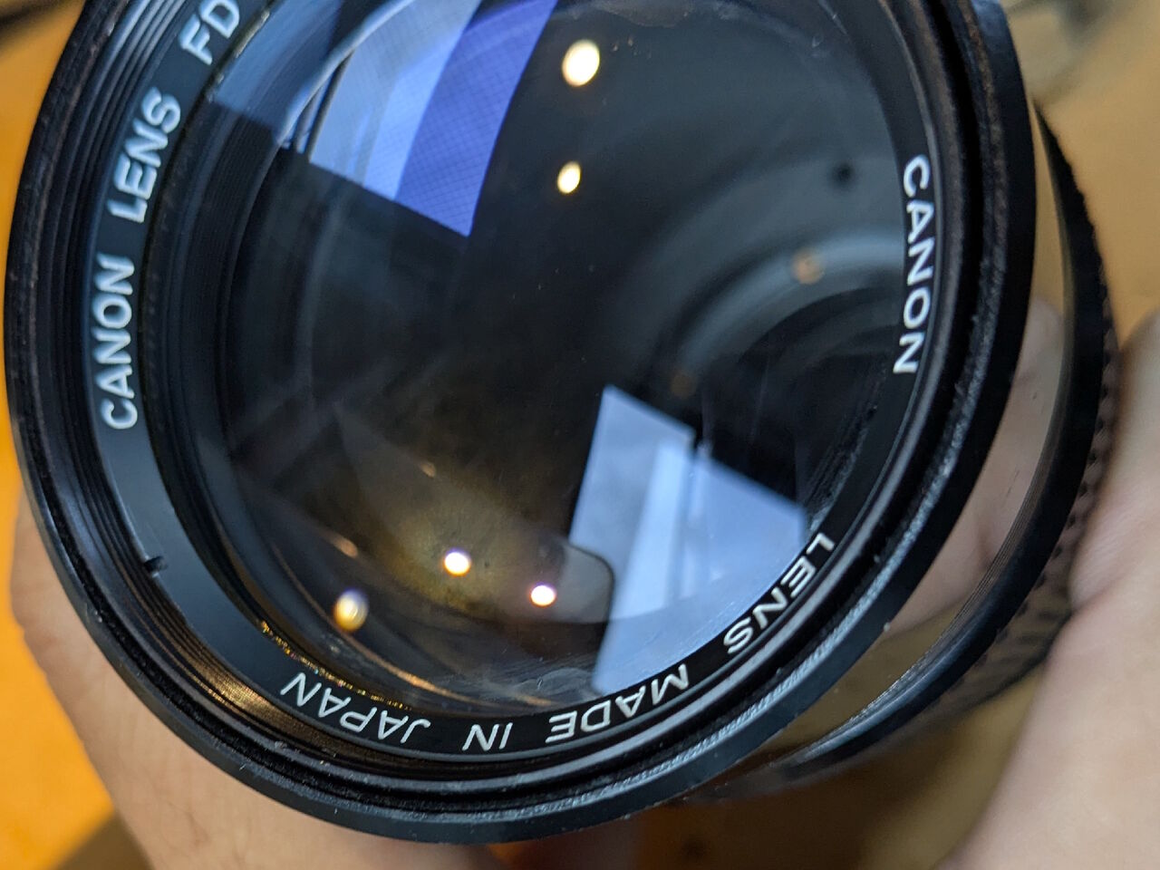 Canon - CANON FD 200mm F4 光学清掃済み#135 Canon FD 200mm F4を掃除する : ねこめしのジャンクカメラ