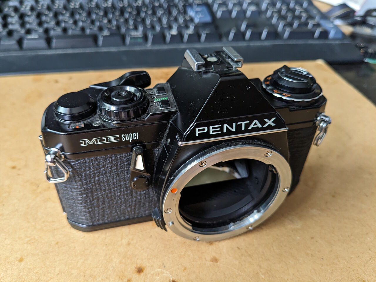 Pentax MESuperを修理する(その1） : ねこめしのジャンクカメラ