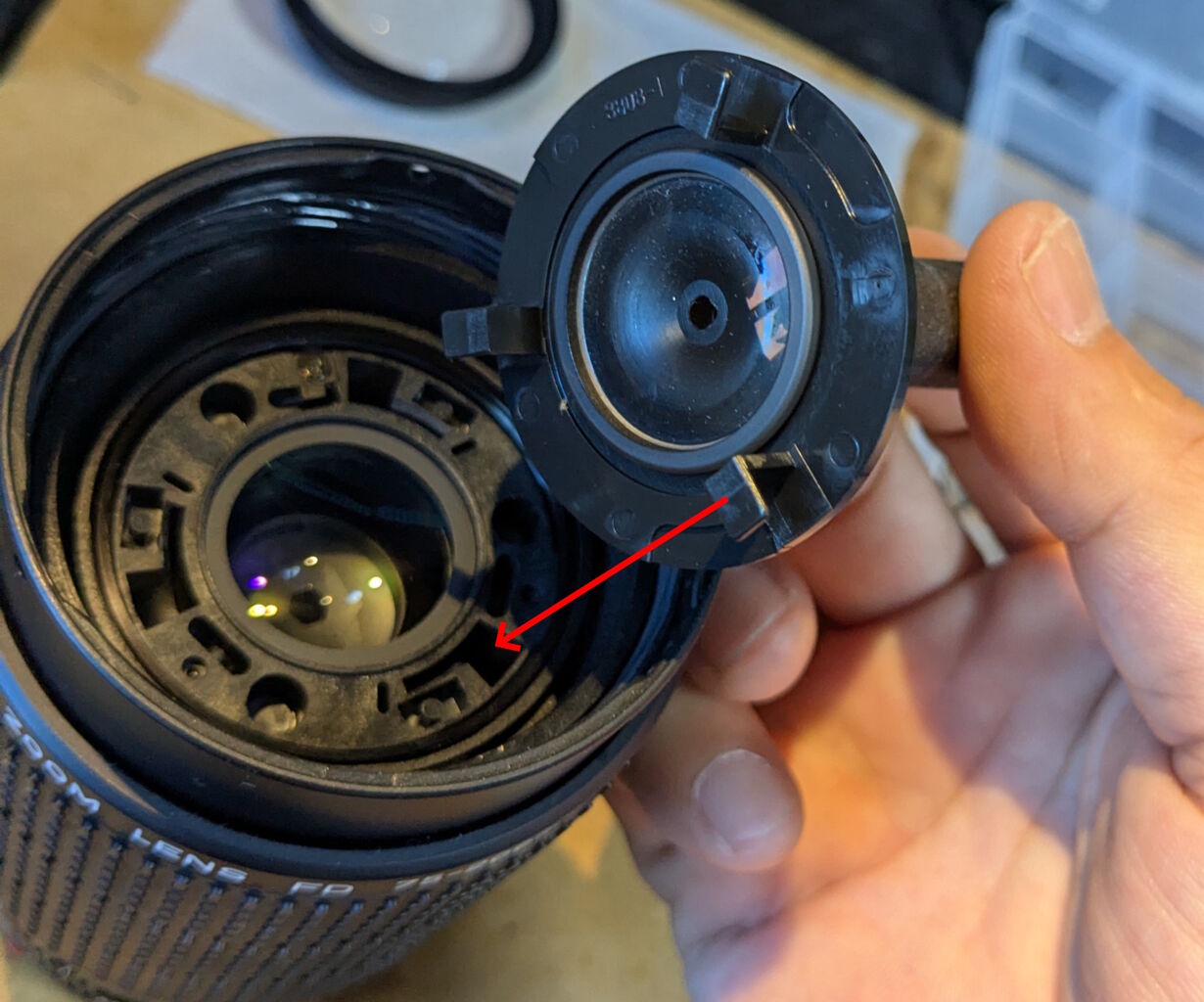 Canon New FD 75-200mm F4.5を清掃する : ねこめしのジャンクカメラ 