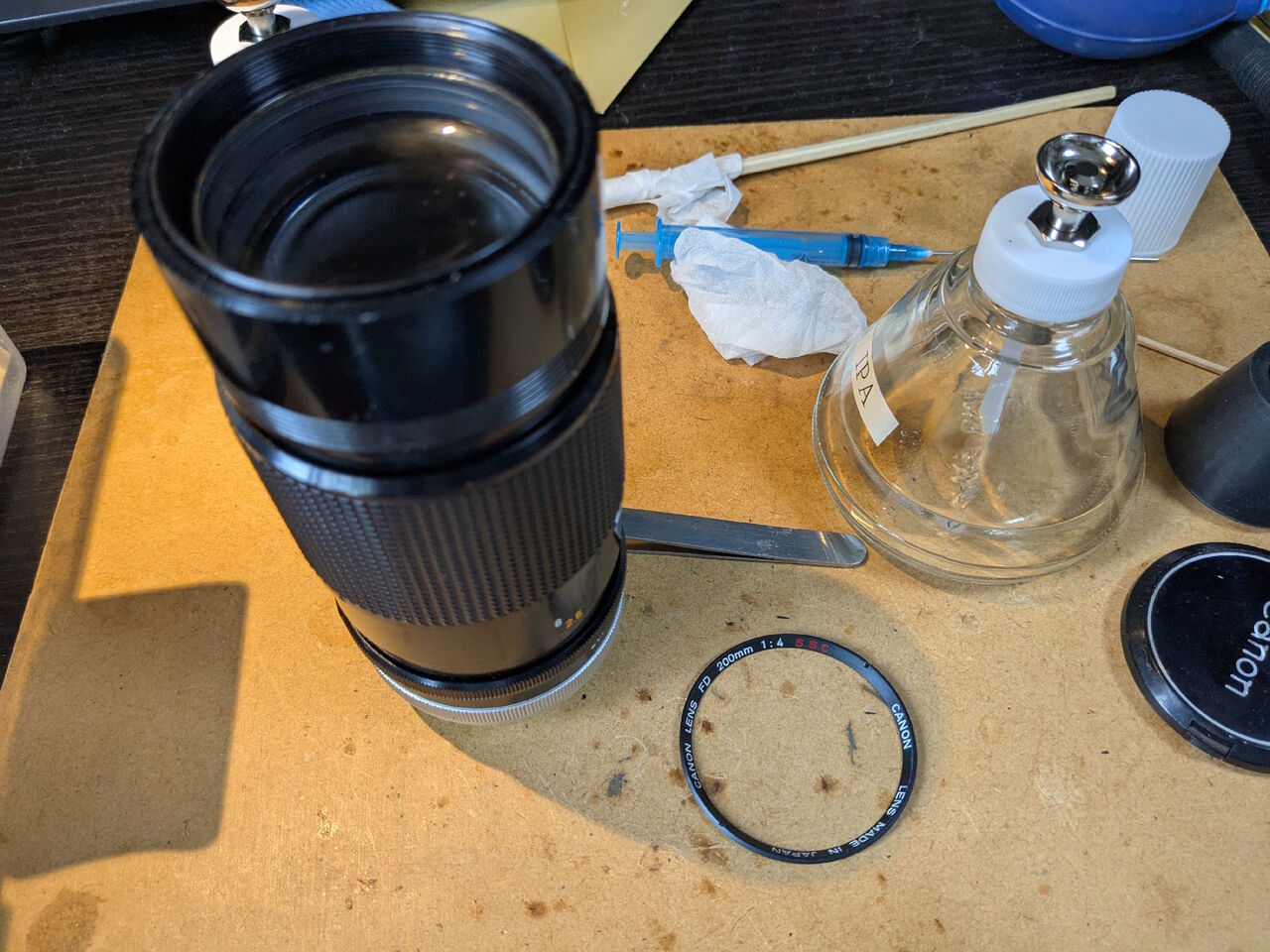 Canon - CANON FD 200mm F4 光学清掃済み#135 キャノン「CANON FD200mmF4S.S.C」分解・清掃・作例 | ヨッシー