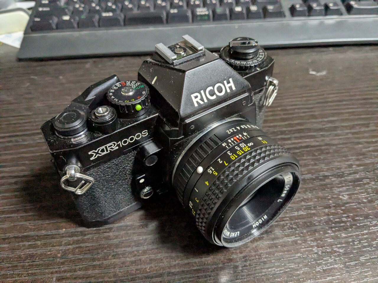 RICOH XR1000SとXR RIKENON 50mm F2L : ねこめしのジャンクカメラ