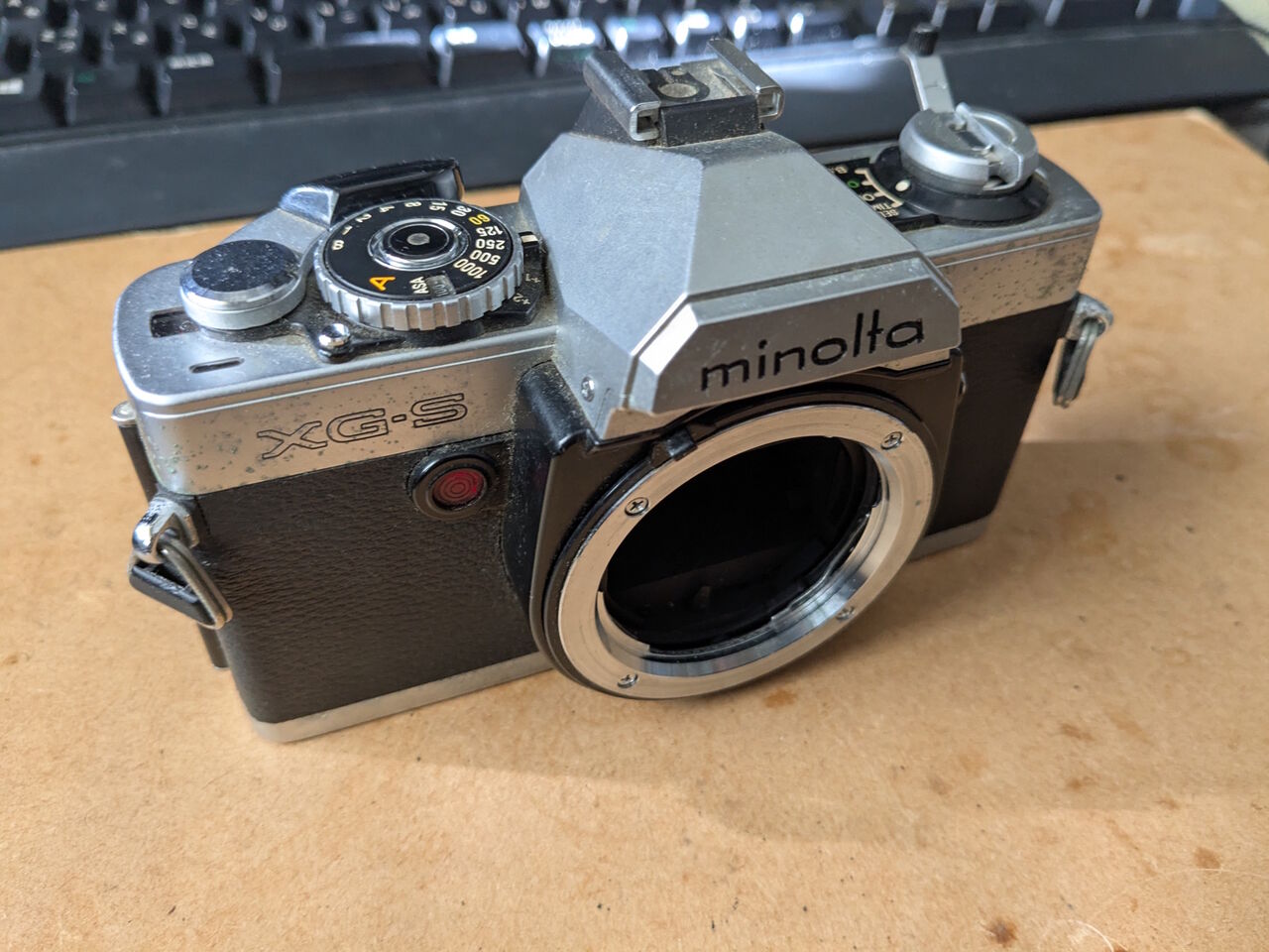 フィルムカメラ minolta XG-Sレンズ2個セット各種取説付属！ MINOLTA XG-S