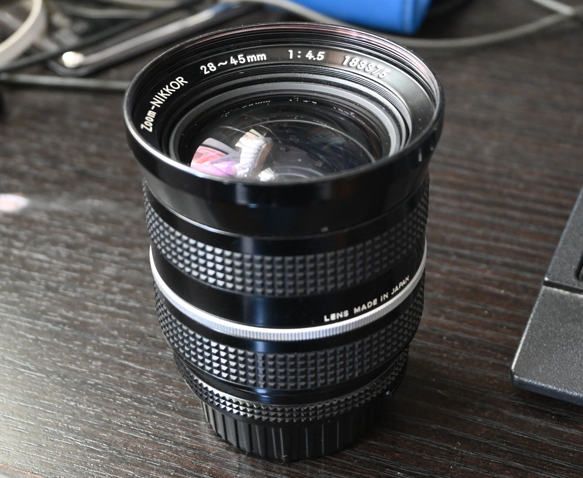 ジャンクのZoom-Nikkor 28-45mm F4.5をクリーニングする。 : ねこめし