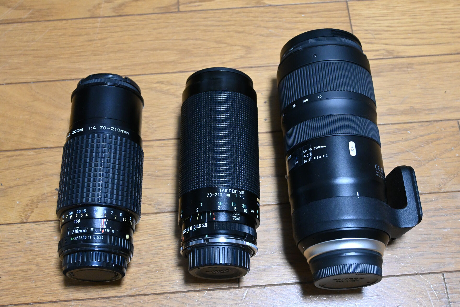 新旧 大・中・小三元レンズ揃い踏み : ねこめしのよなよな工房ブログ