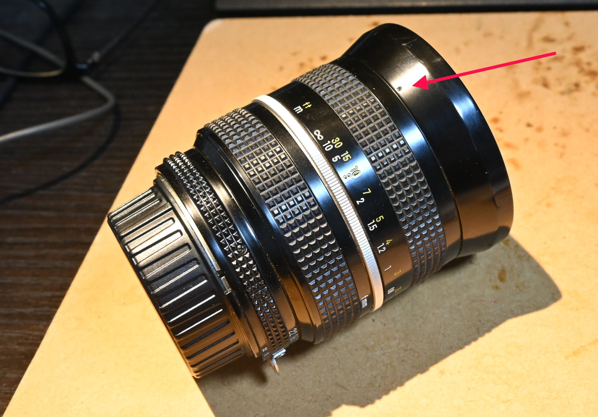 ジャンクのZoom-Nikkor 28-45mm F4.5をクリーニングする。 : ねこめし