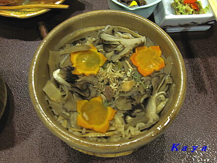嶽温泉 山のホテル 2 夕食はマタギ飯 和食膳 11年9月 青森の旅 7 おくのみち 東北地方 北海道の旅 嶽温泉 山のホテル 2 夕食はマタギ飯 和食膳 11年9月 青森の旅 7 おくのみち 東北地方 北海道の旅