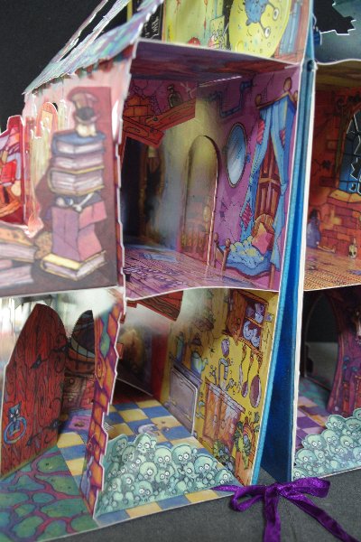 76pumpkin lane chris mould pop-up しかけ絵本 76 Pumpkin Lane Pop-Up BOOK Spooky House by Chris Mould 2007