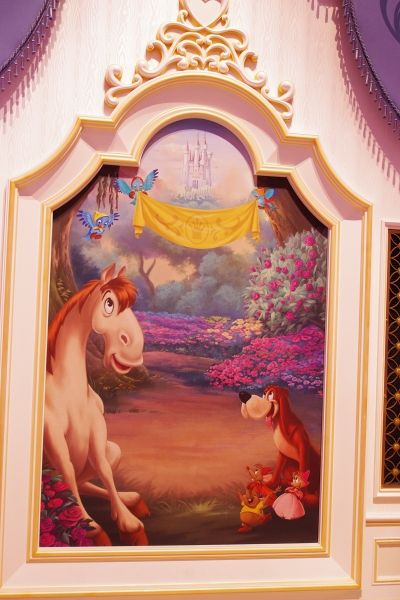シンデレラのフェアリーテール ホール 絵画 ねこのひたい 人形の夢
