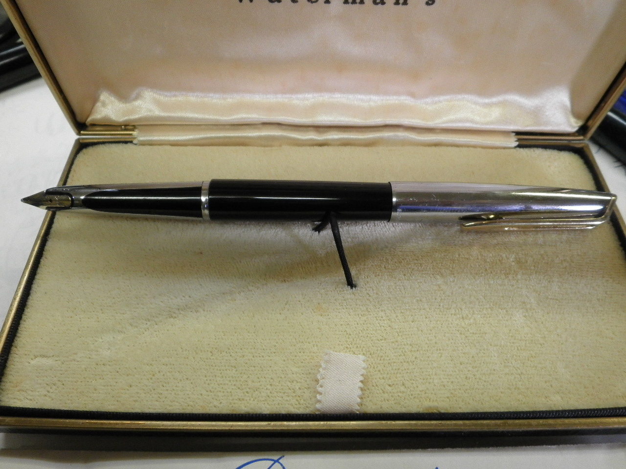 PILOTと WATERMAN 万年筆 1953年製 WATERMAN C/F と PILOT 53R : 万年筆おやじの備忘録