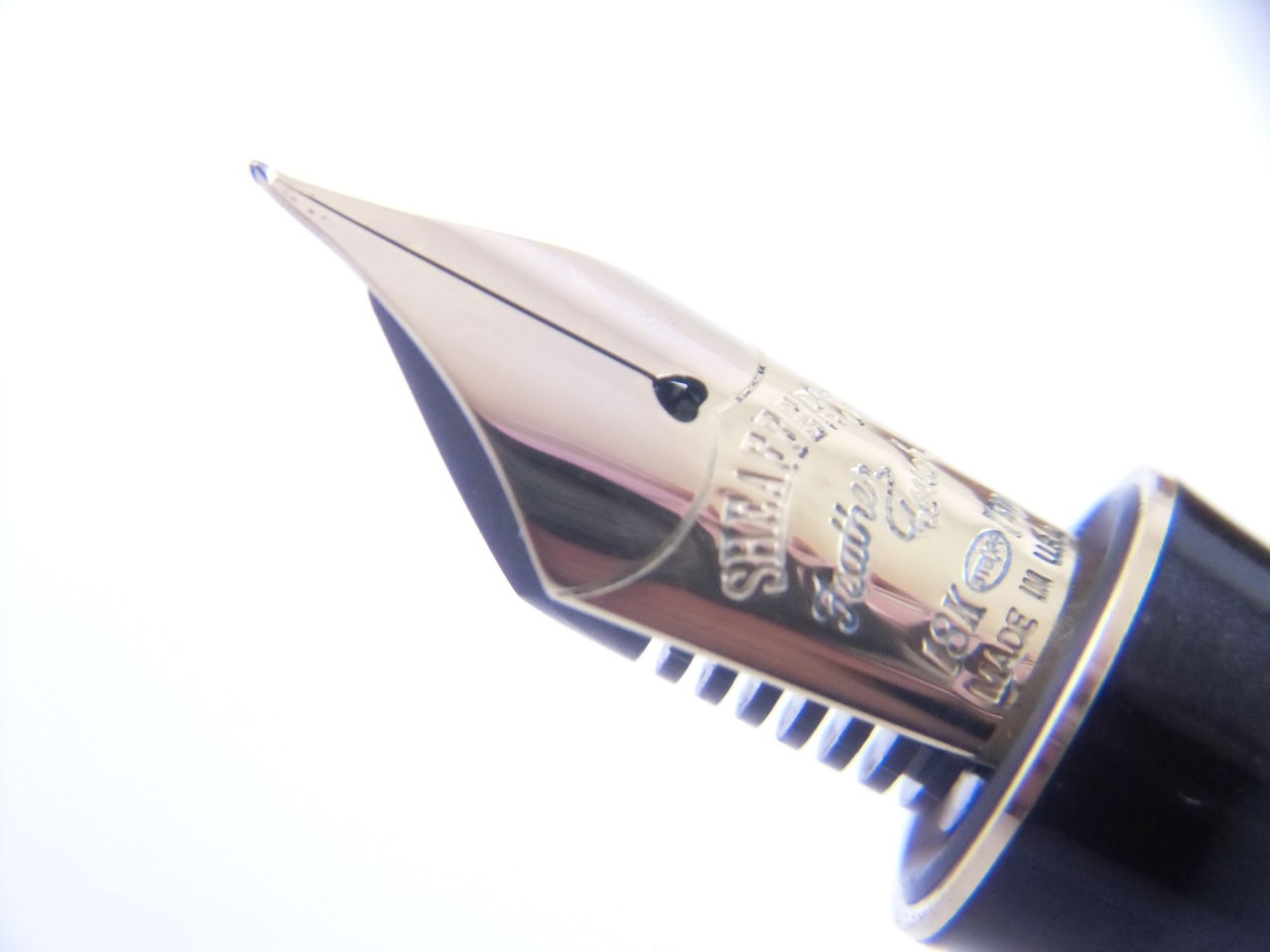SHEAFFER 復刻版バランス型ブルーマーブル 18K（再び） : 万年筆おやじ
