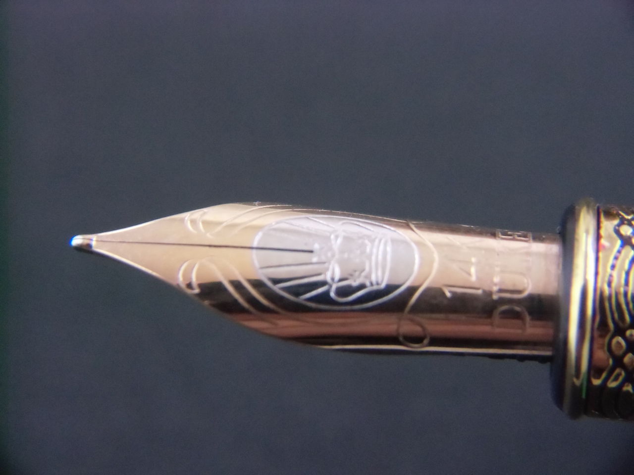DUKE 2000 螺鈿 万年筆 ペン先 14K Duke 2000 Bright Pearl in