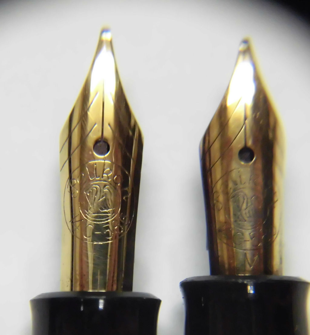 PELIKAN#140 ニブデザインと軸模様の変化 : 万年筆おやじの備忘録