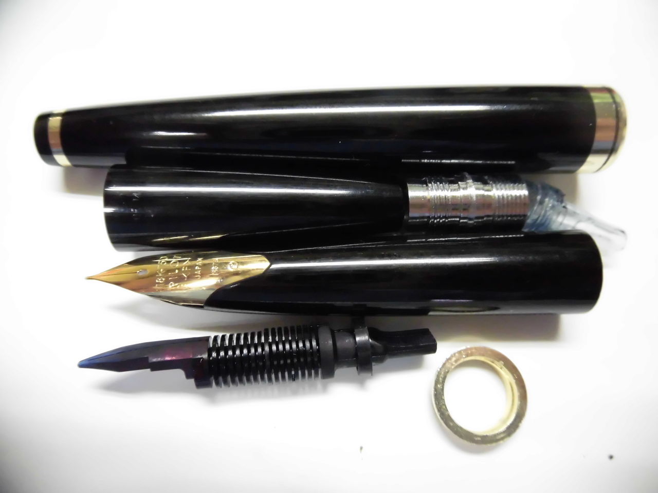 PILOT Elite 18K-750 <F> H876 : 万年筆おやじの備忘録