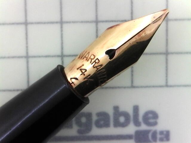 無銘 WARRANTED 万年筆 14K 【公式通販】