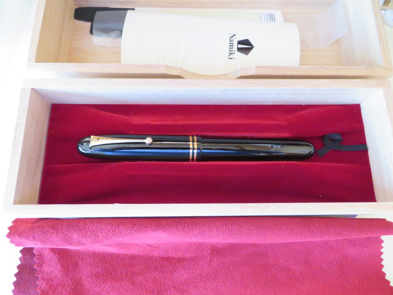 PILOT エボナイト・漆軸 50号 18K : 万年筆おやじの備忘録