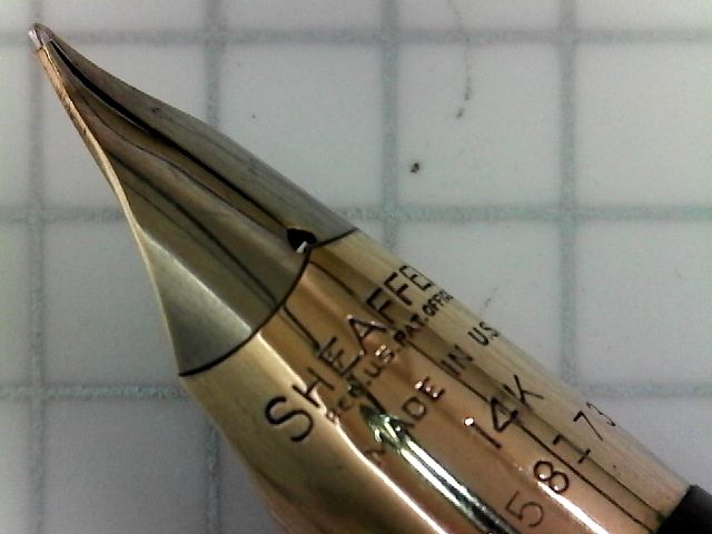 歴代のシェーファー社のトライアンフニブ : 万年筆おやじの備忘録