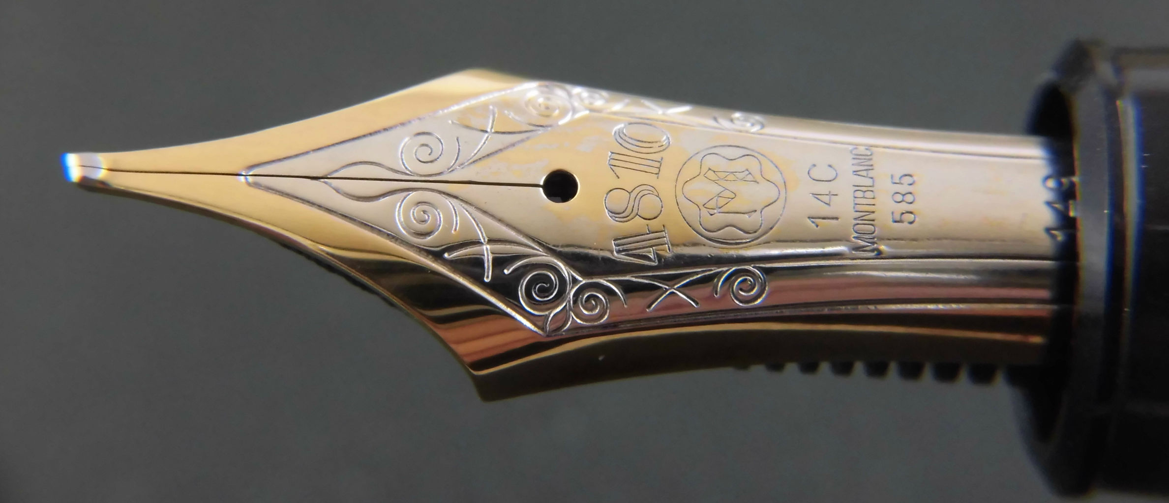 MONTBLANC No.149 14C(中白) <OB> : 万年筆おやじの備忘録