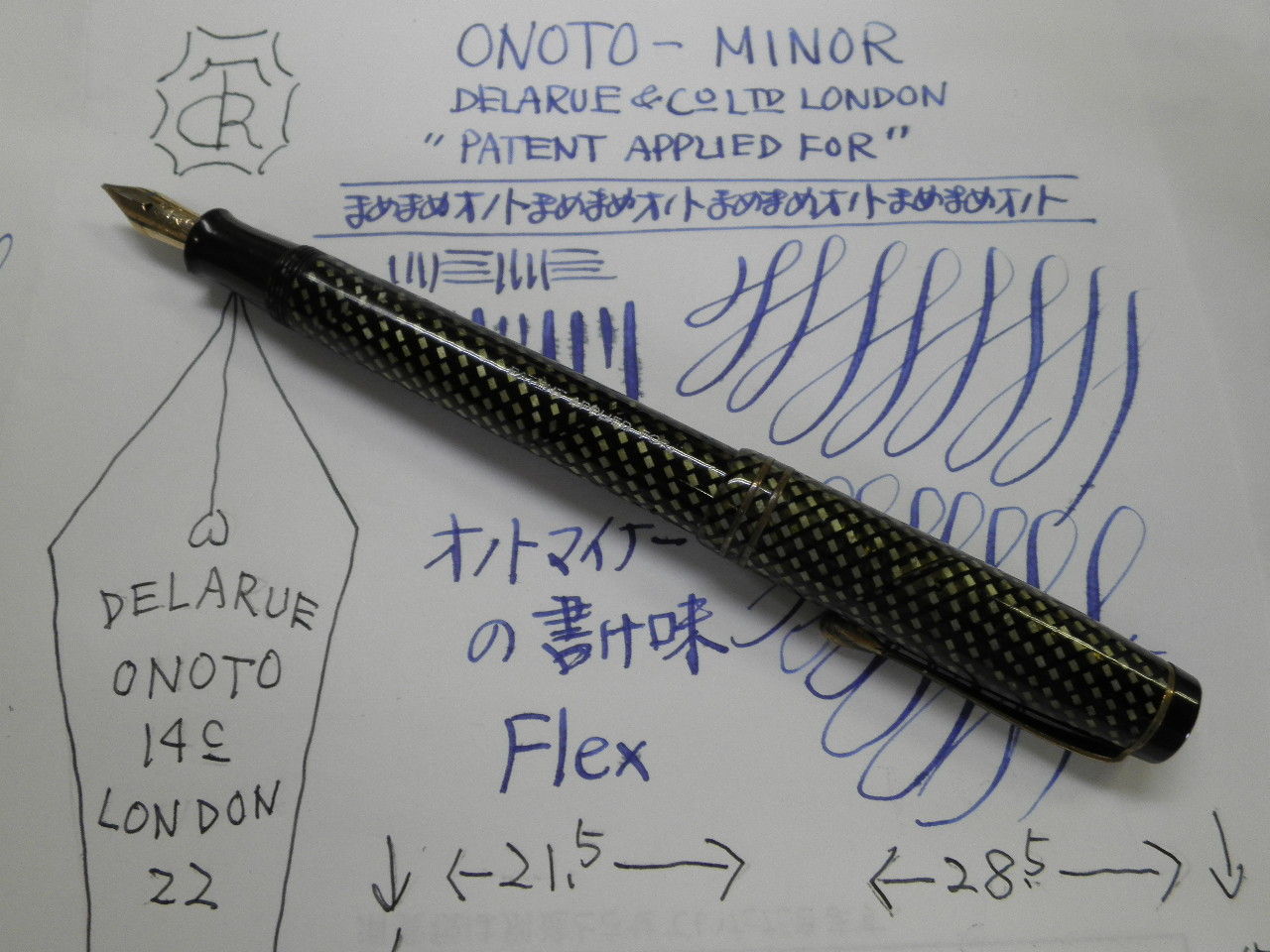 オノト - PEN-LAND(ペンランド)|新品万年筆～ヴィンテージ万年筆