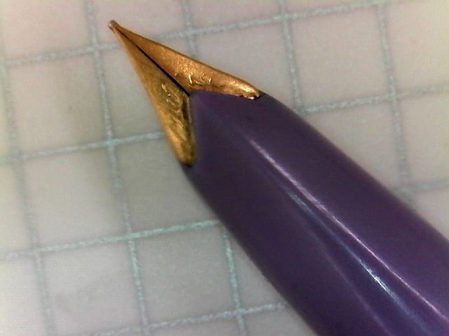 PILOT L-100V 14K (紫) : 万年筆おやじの備忘録