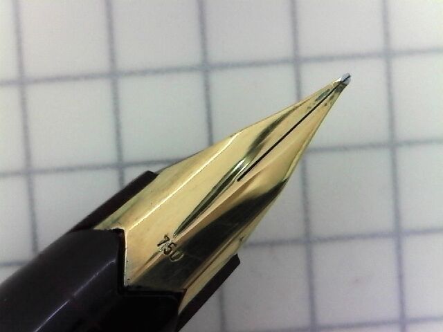 MONTBLANC ＃124 18K-750 ＜EF＞ : 万年筆おやじの備忘録