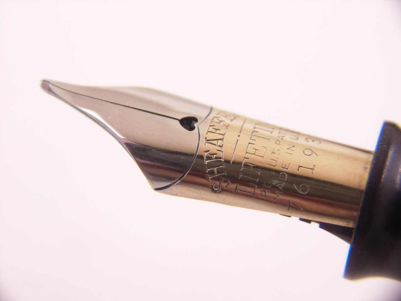 SHEAFFER LIFETIME ミリタリー・クリップ（海老反り） : 万年筆おやじ