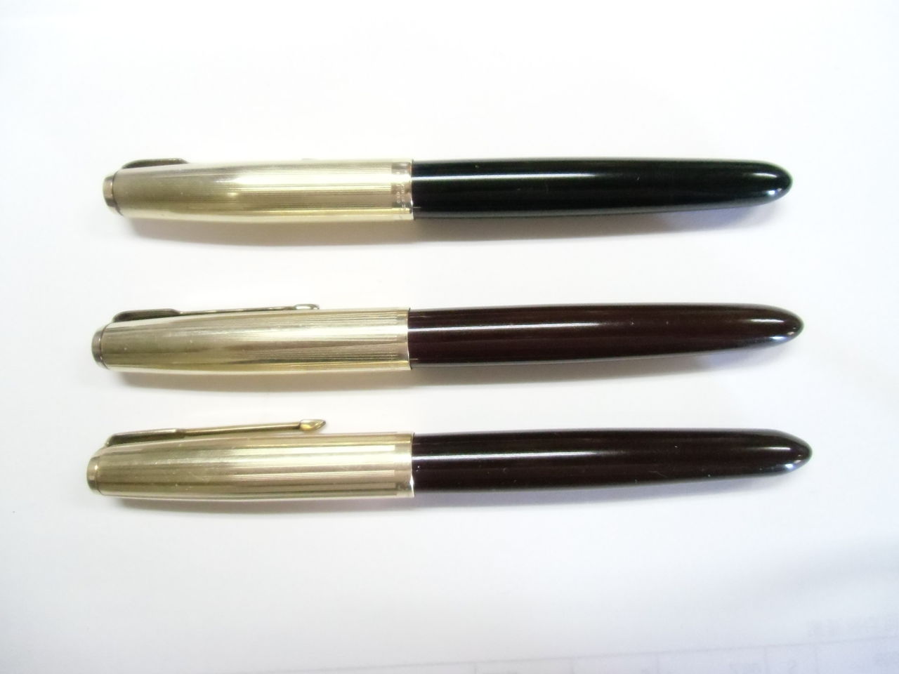 パーカー 51 万年筆 parker51 金キャップ 当時物 ビンテージ】PARKER51