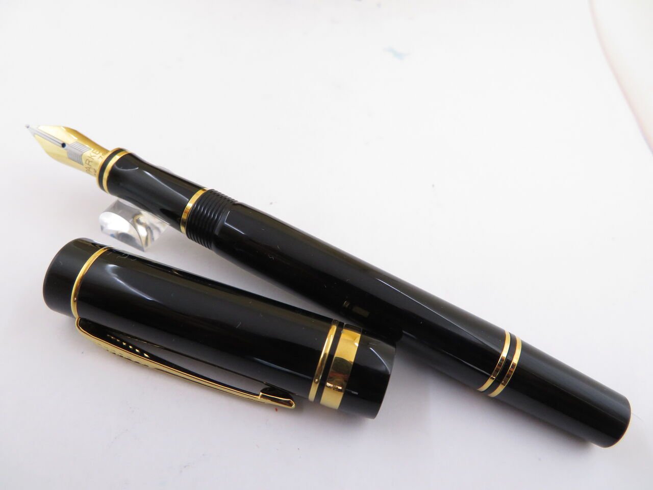 PARKER DUOFOLD インターナショナル 黒軸18K＜F＞ : 万年筆おやじの備忘録