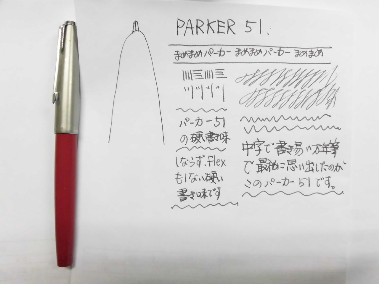 【ヴィンテージ品】PARKER 万年筆 ニブ 14K Point M ヴィンテージ品】PARKER 万年筆 ニブ 14K Point M