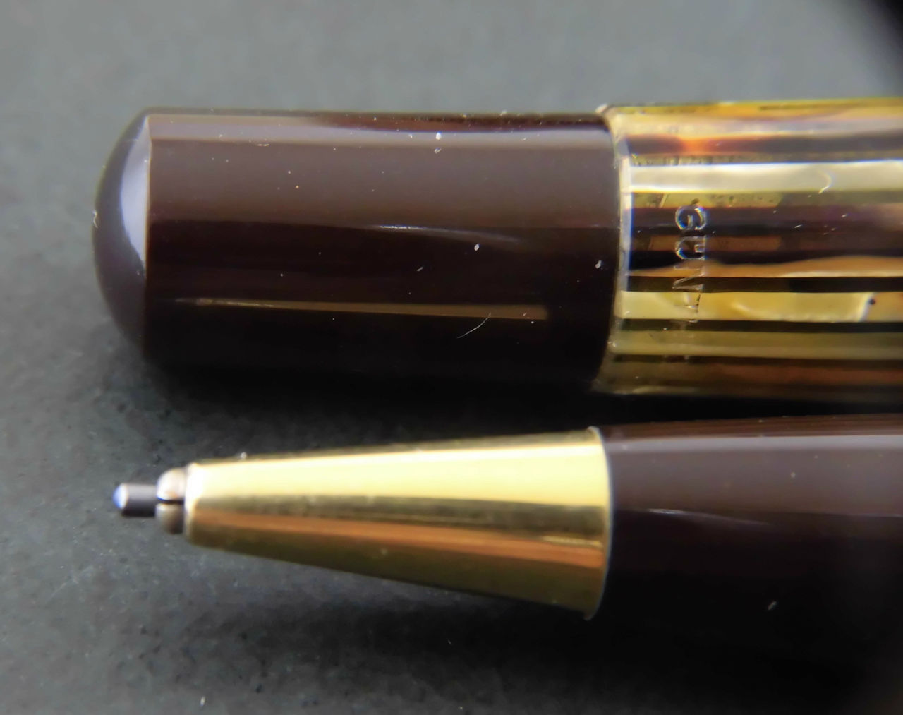 PELIKAN #450 MP 茶縞 : 万年筆おやじの備忘録