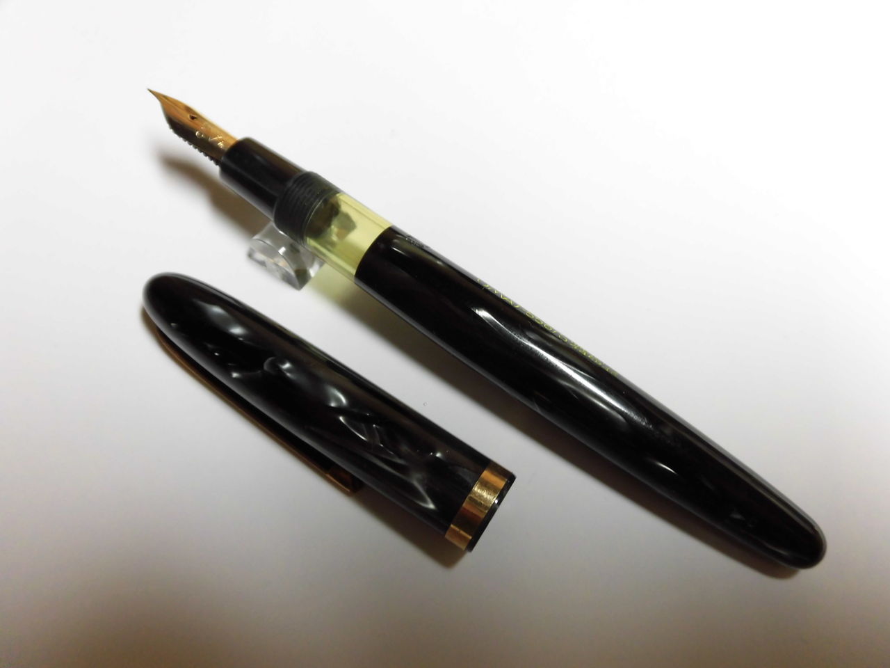 omas 556/S グレーマーブル 万年筆 ビンテージ・オマス 556/S(グレーマーブル) : 万年筆おやじの