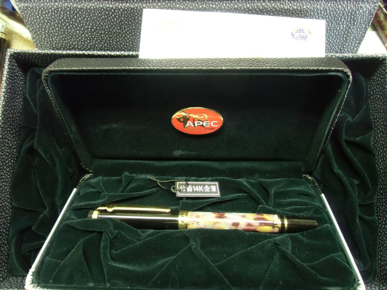 DUKE 14K万年筆　ケース付き　216B 超高額中華マンシリーズ」DUKE APEC 2001 CHINA : 万年筆おやじの備忘録