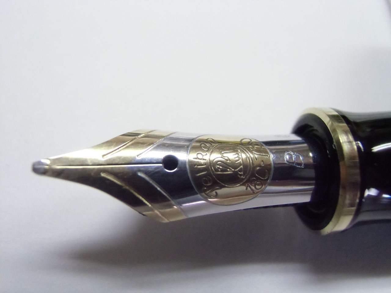 ペリカン PELIKAN 万年筆 18C M750 ヴィンテージ シルバー軸